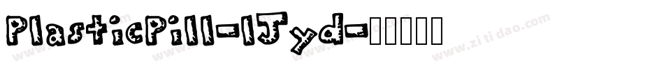 PlasticPill-lJyd字体转换
