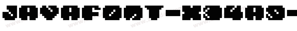 Javafont-X34A9字体转换