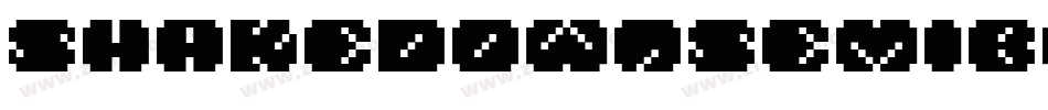 ShakedownSemibold-47A9字体转换