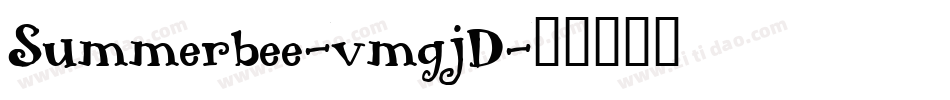 Summerbee-vmgjD字体转换