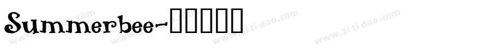 Summerbee字体转换