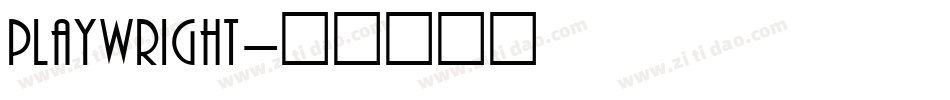 Playwright字体转换
