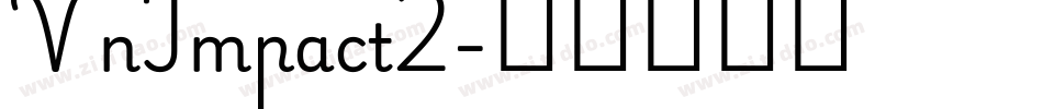 VnImpact2字体转换