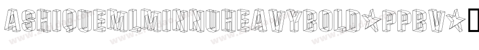 AshiqueMlMinnuHeavyBold-ppBv字体转换