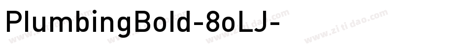 PlumbingBold-8oLJ字体转换