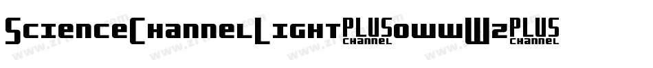 ScienceChannelLight-owwWz字体转换