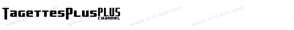 TagettesPlus字体转换