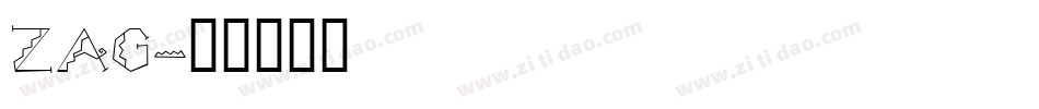 Zag字体转换