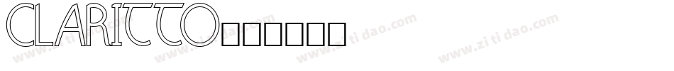 CLARITTO字体转换