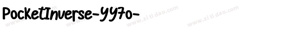 PocketInverse-YY7o字体转换