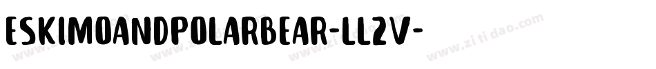 EskimoAndPolarBear-lL2V字体转换