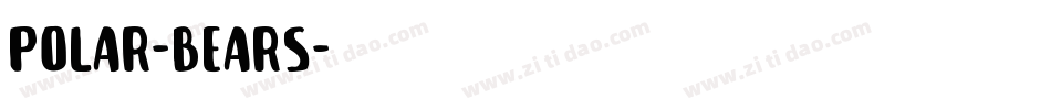 Polar-Bears字体转换