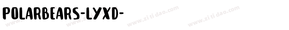 Polarbears-lyxd字体转换