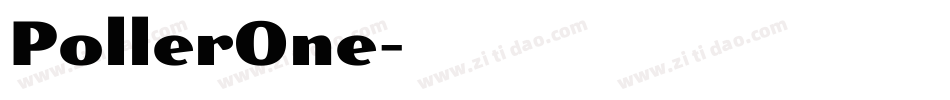 PollerOne字体转换