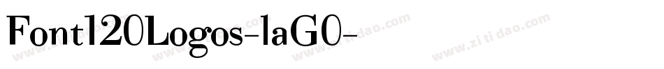 Font120Logos-laG0字体转换