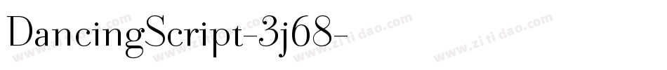 DancingScript-3j68字体转换