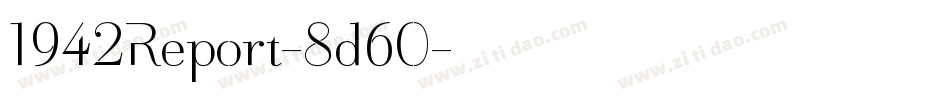 1942Report-8d60字体转换