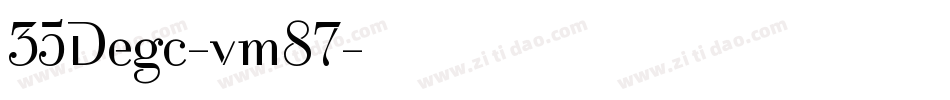 35Degc-vm87字体转换