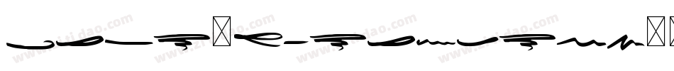 Faun-Ornaments字体转换