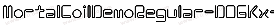 MortalCoilDemoRegular-DOGKx字体转换