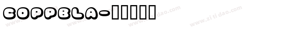 COPPBLA字体转换