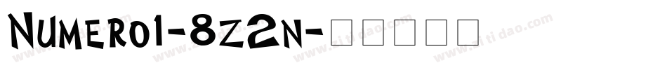 Numero1-8z2n字体转换