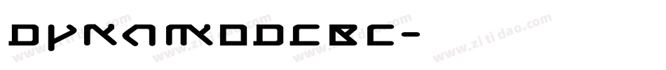 DynamoDcBC字体转换
