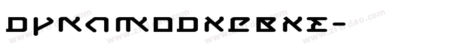 DynamoDxeBXE字体转换