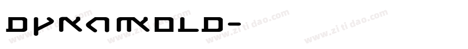 DynamoLD字体转换