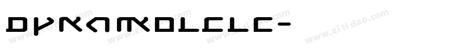 DynamoLcLC字体转换