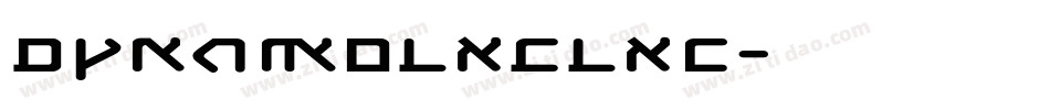 DynamoLxcLXC字体转换