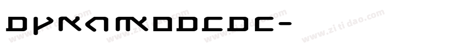 DynamoDcDC字体转换