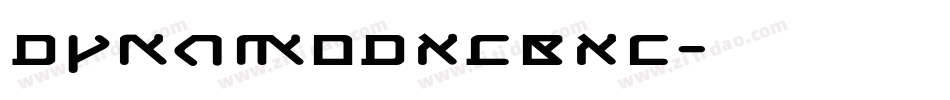 DynamoDxcBXC字体转换
