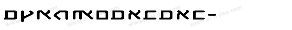 DynamoDxcDXC字体转换