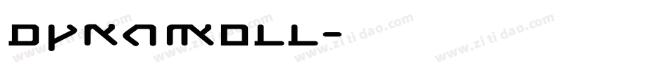DynamoLL字体转换