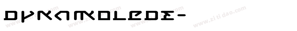 DynamoLeDE字体转换