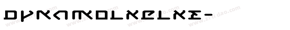 DynamoLxeLXE字体转换