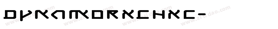 DynamoRxcHXC字体转换