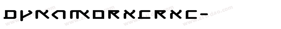 DynamoRxcRXC字体转换
