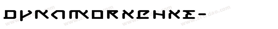 DynamoRxeHXE字体转换