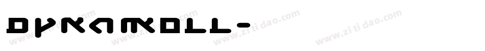 DynamoLL字体转换