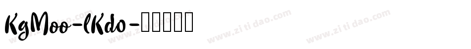 KgMoo-lKd0字体转换