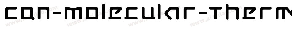 CQN-Molecular-ThermoBold-Regular字体转换