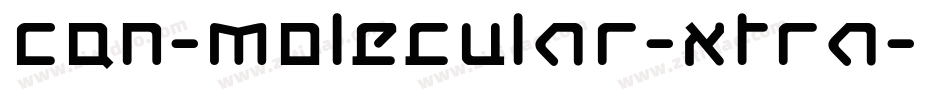 CQN-Molecular-Xtra字体转换
