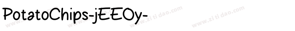 PotatoChips-jEEOy字体转换