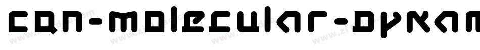 CQN-Molecular-DynamoBold-Regular字体转换