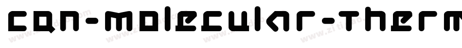 CQN-Molecular-ThermoBold-Regular字体转换