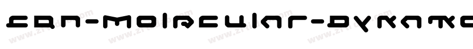 CQN-Molecular-Dynamo-Regular字体转换