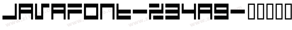 Javafont-X34A9字体转换