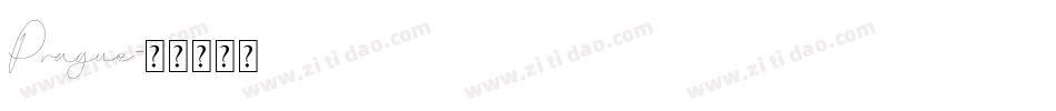 Prague字体转换